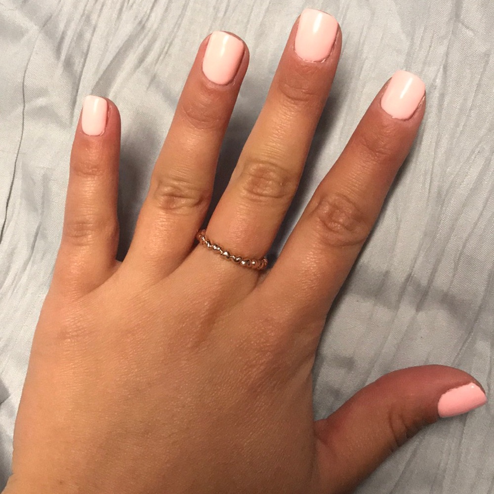 Pandora gold hearts ring